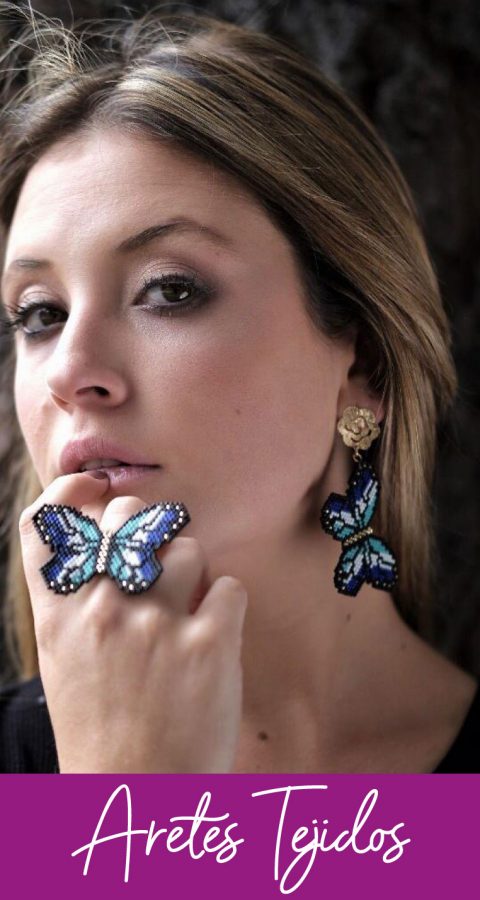 Aretes Tejidos