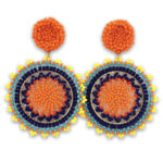 AR-321-T85 Aretes Mandalas jamaica