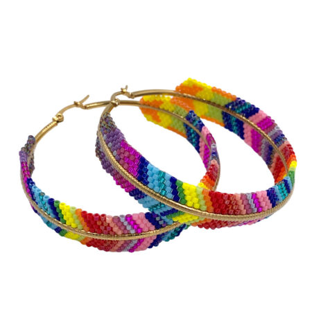 Candongas Miyuki Multicolor