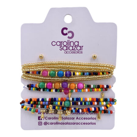 Set Pulseras Tuty Frutti