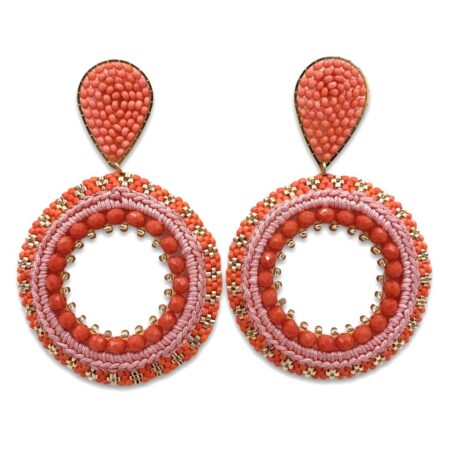 Aretes Martina Salmón