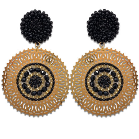 Aretes Abigail Negros