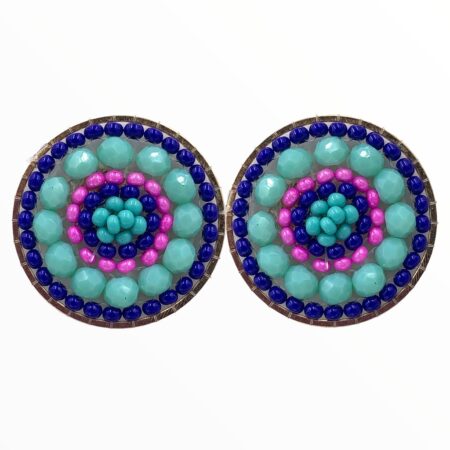 Topos Samoa Verde Menta y Fucsia