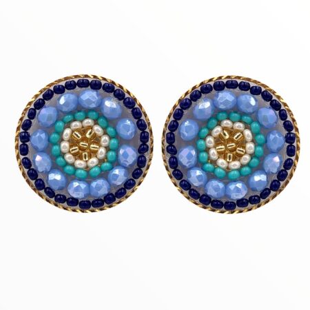 Topos Samoa Azules con Beige