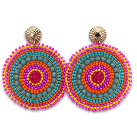 Aretes Amina Pasteles Pink