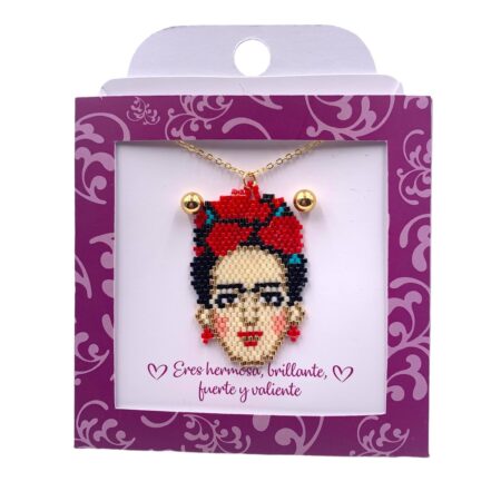 Cadena Frida Rojo Mediana